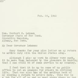 Letter: 1942 February 26