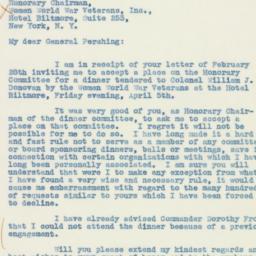 Letter: 1940 March 5