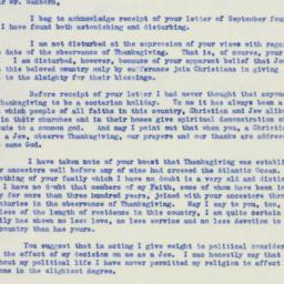 Letter: 1939 September 16