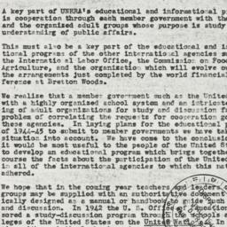 Letter: 1944 August 1