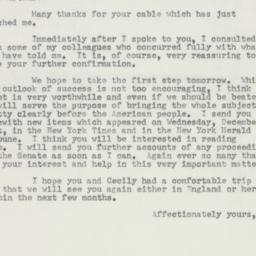Letter: 1953 January 2