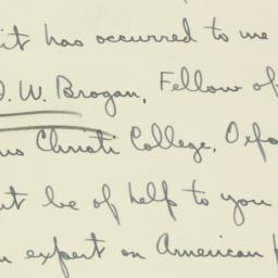Letter: 1936 July 25