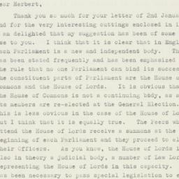 Letter: 1953 January 6