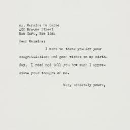 Letter: 1953 April 11