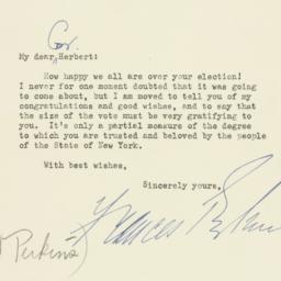 Letter: 1949 November 10