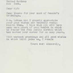 Letter: 1954 December 23