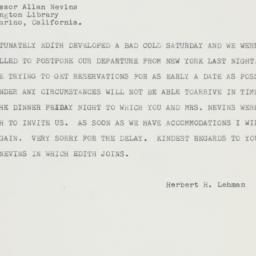 Telegram: 1961 February 6