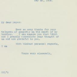 Letter: 1936 May 20