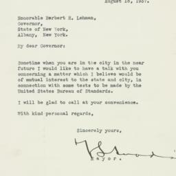 Letter: 1937 August 18