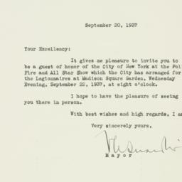 Letter: 1937 September 20