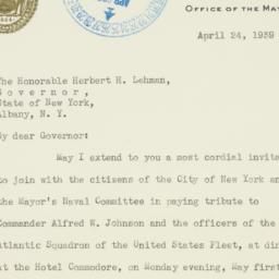 Letter: 1939 April 24