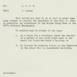 Memorandum: 1951 June 20