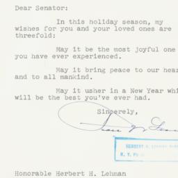 Letter: 1953 December 18