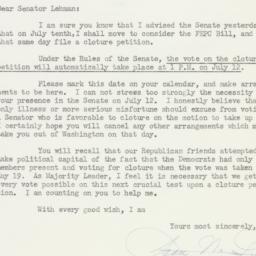 Letter: 1950 June 15