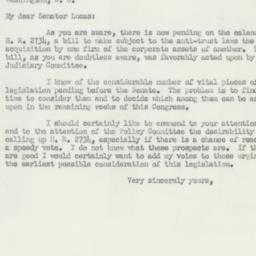 Letter: 1950 December 6