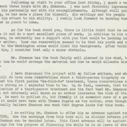 Letter: 1953 March 13