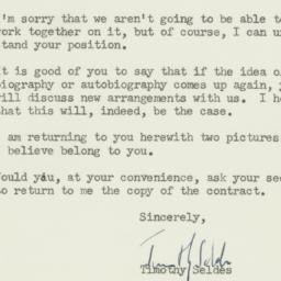 Letter: 1955 June 27