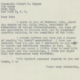 Letter: 1956 March 9