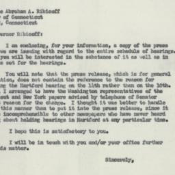 Letter: 1955 October 25