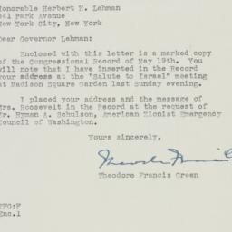 Letter: 1948 May 21