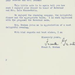 Letter: 1950 March 9