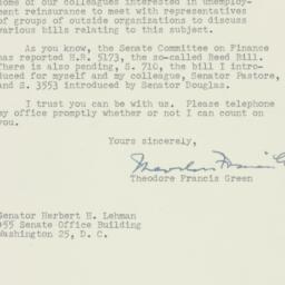 Letter: 1954 June 23