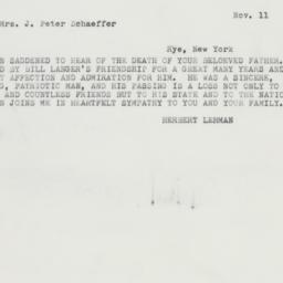 Telegram: 1959 November 11