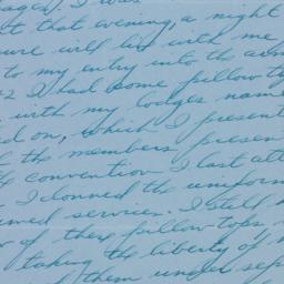Letter: 1947 March 8