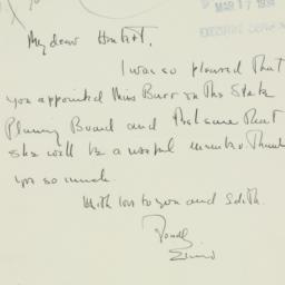 Letter: 1934 March 14