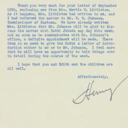 Letter: 1940 September 16