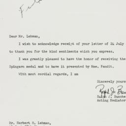 Letter: 1949 August 8