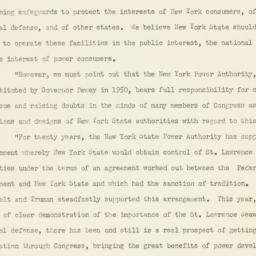 Press Release: 1951 October 3