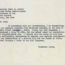 Letter: 1957 January 2