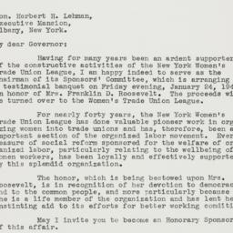Letter: 1940 November 9