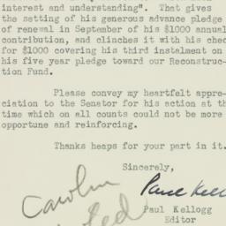 Letter: 1950 April 7
