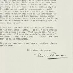 Letter: 1933 April 10