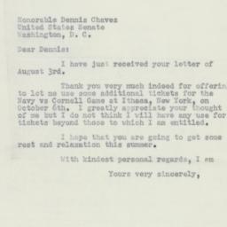 Letter: 1956 August 7