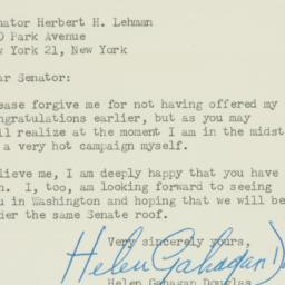 Letter: 1949 December 13