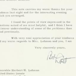 Letter: 1952 March 20