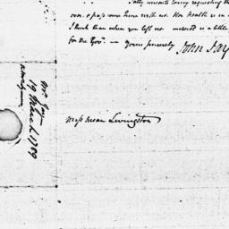 [Document, 1789 March 19]
