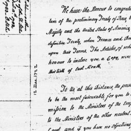 Document, 1782 December 12