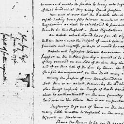 Document, 1796 June 06