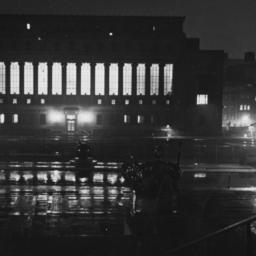 Butler Library at Night