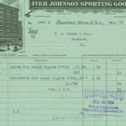 Iver Johnson Sporting Goods...