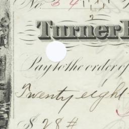 Turner Brothers, Bankers. C...
