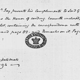 [Document, 1794 August 03]