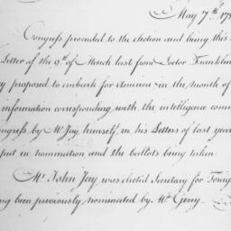 Document, 1784 May 07