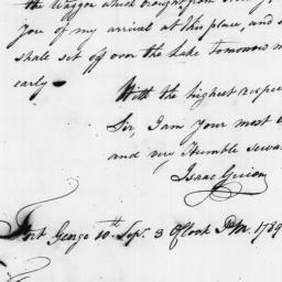 [Document, 1789 September 10]