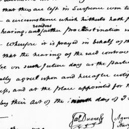 [Document, 1785 November 01]