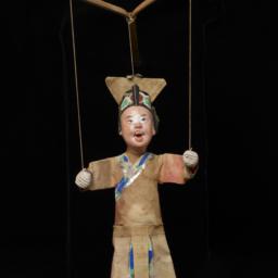 Chinese Jigging Puppet Of M...